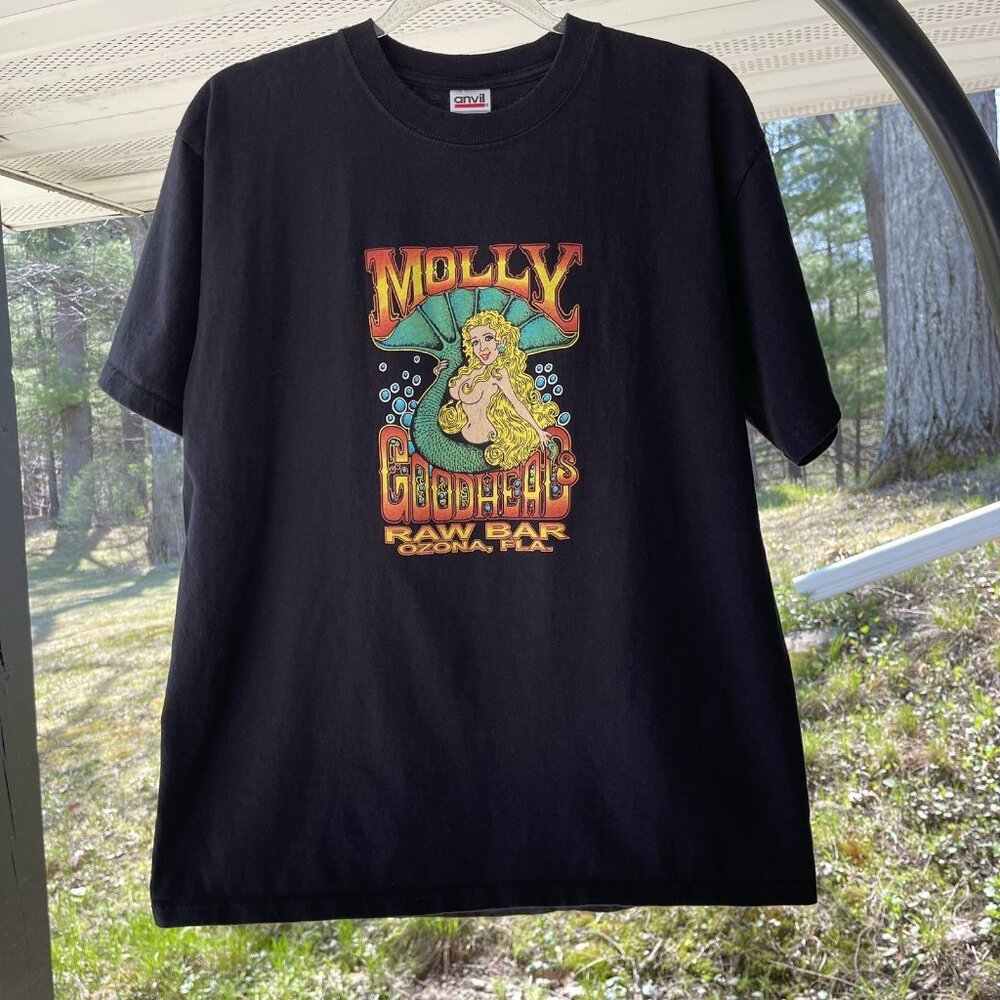 Molly Goodheads Raw Bar Ozona Florida The Liver is Evil It Must Be Punished SZ L